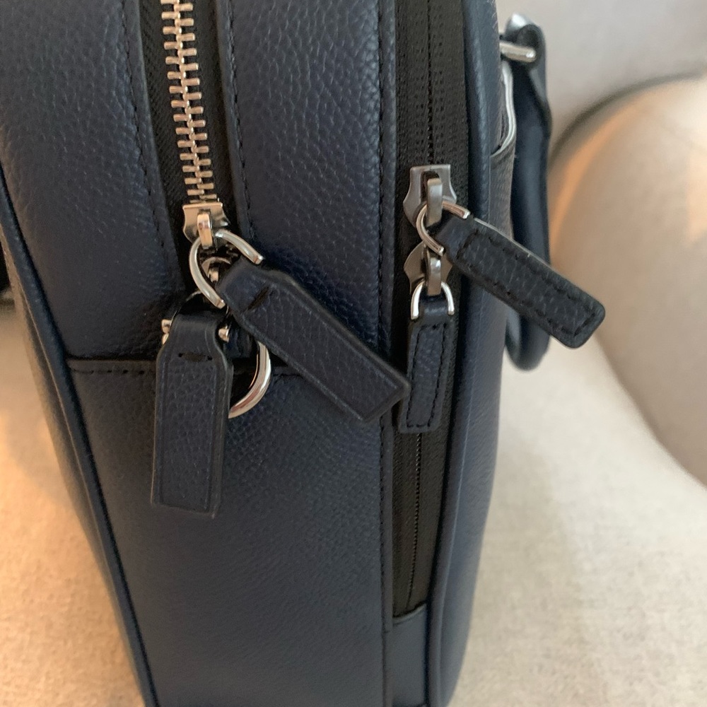Michael Kors Navy Blue Briefcase - Picture 10 of 10